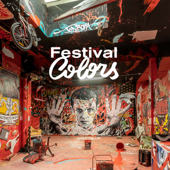 Colors Festival: London’s Most Colourful Street-Art Exhibition - Waitlist