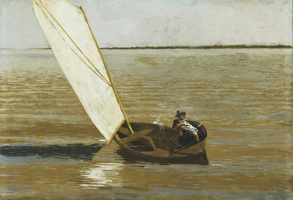 Thomas Eakins, Sailing (ca. 1875). The Alex Simpson, Jr., Collection, 1928. Courtesy of the Philadelphia Museum of Art.