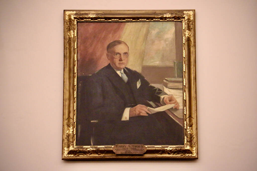 Portrait of Harry A. Mackey
