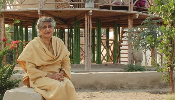 Pakistan’s first female architect Yasmeen Lari. — Heritage Foundation of Pakistan