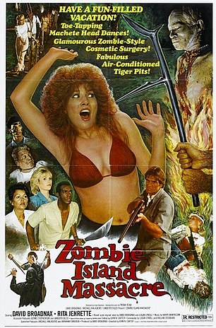 Rita appeared 1984's Zombie Island Massacre (pictured in blue to the left)
