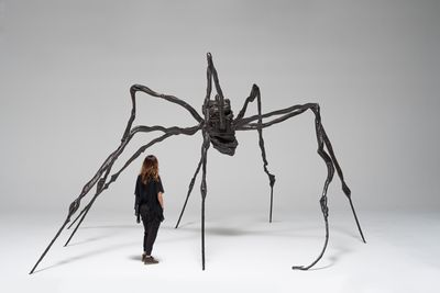 Louise Bourgeois, Spider (1996). Bronze. 440 x 670 x 520 cm. Photo: Edouard Fraipont.