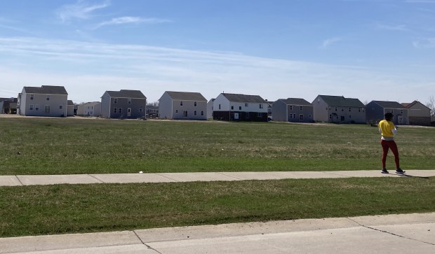 New construction is helping to provide inventory for the housing market in Macomb County. These homes on the horizon are part of the new construction going on in New Haven. GINA JOSEPH - THE MACOMB DAILY