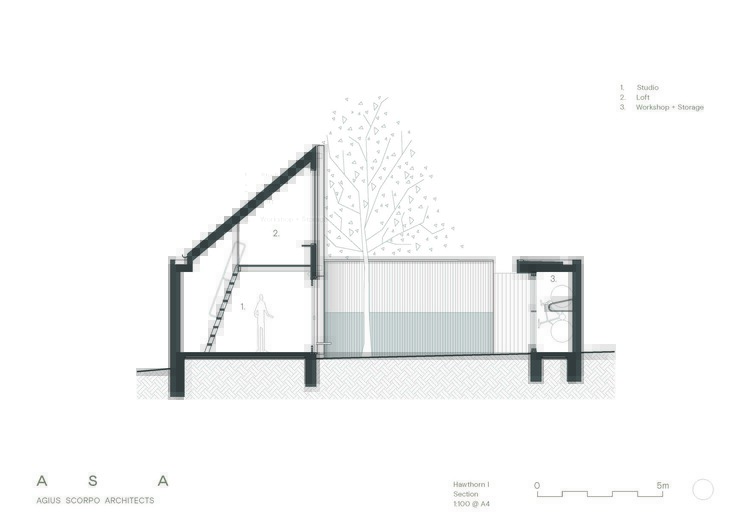 Hawthorn I Studio / Agius Scorpo Architects - Image 18 of 18