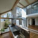 M House / Office Ryu Architect - Interior Photography, Kitchen, Countertop, Sink, Beam