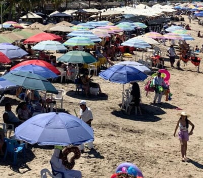 Sun Shade or Nuisance? Over-Population of Umbrellas on Puerto Vallarta's Beaches