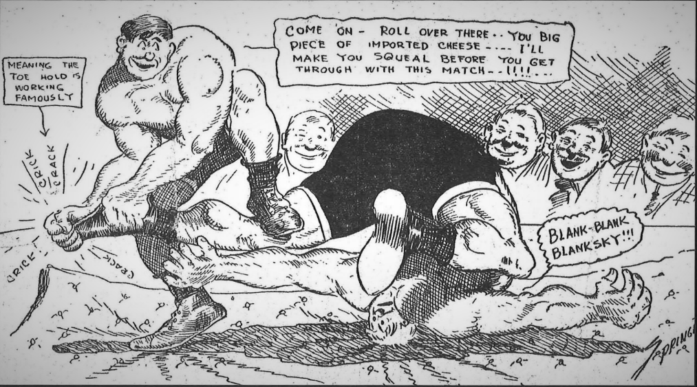 Since their first match, fans have speculated how Hackenschmidt would fare against Gotch's feared toe-hold.