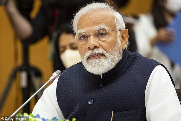 Narendra Modi, 72, is due to arrive in Australia for the Quad leaders' summit on May 24