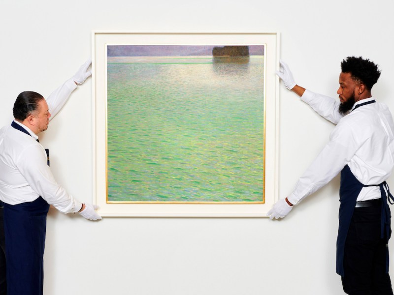 Rare Klimt Landscape Heads to Auction in New York