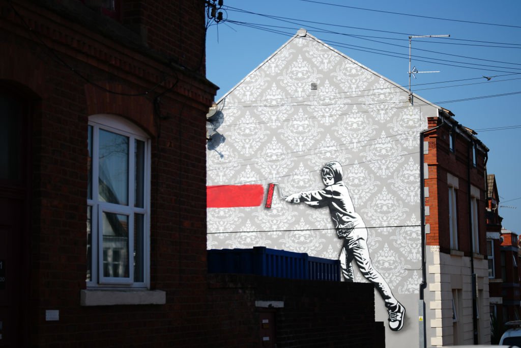 Street art on the side of a New Brighton home (Photo: Christopher Furlong/Getty Images)