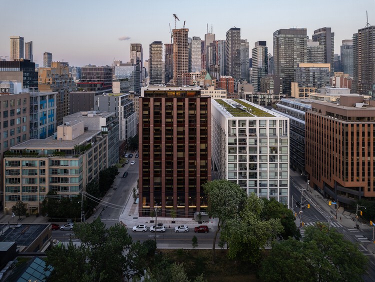 Ace Hotel Toronto / Shim-Sutcliffe Architects - Exterior Photography, Windows, Cityscape, Facade