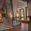 Ace Hotel Toronto / Shim-Sutcliffe Architects - Interior Photography, Stairs, Arch, Handrail, Column, Beam