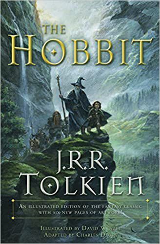 cover of The Hobbit graphic novel adaptation by Chuck Dixon (original story by J.R. R. Tolkien)
