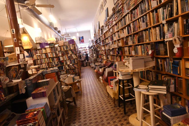 Old Books on Front Street, family-owned and has been in Wilmington since the early 1980s, is located at 249 N. Front St.