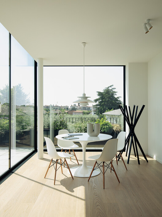 House NF / Didonè Comacchio Architects - Interior Photography, Dining room, Table, Chair