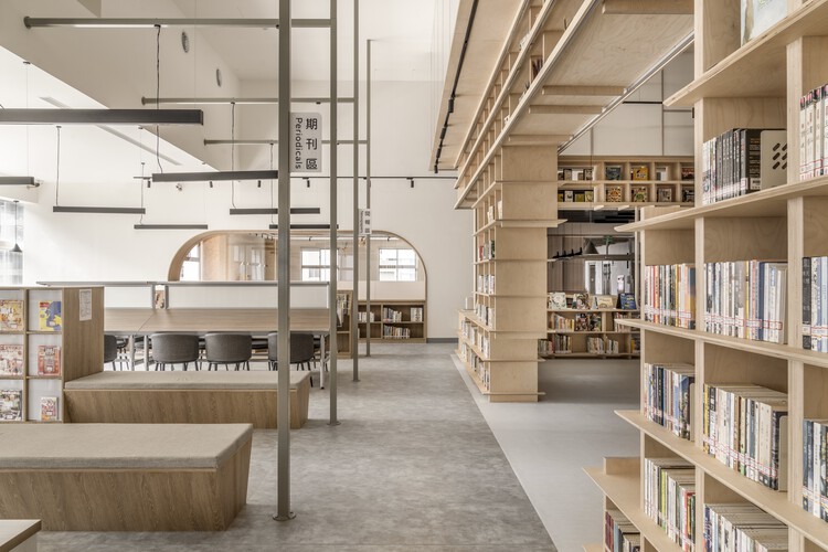 New Taipei City Library Taishan Branch / A.C.H Architects - Interior Photography, Shelving, Table