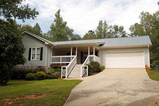 A recently purchased house by first-time home buyer Leslie Lamb in the Post Oak neighborhood of Crawford, Ga.