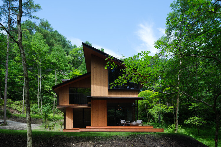 Kyukaruizawa Club Villa / Naruse Inokuma Architects - Exterior Photography, Forest