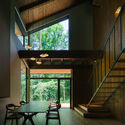 Kyukaruizawa Club Villa / Naruse Inokuma Architects - Interior Photography, Dining room, Chair, Windows