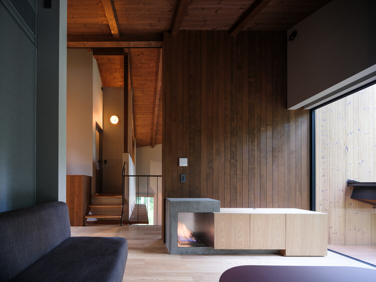 Kyukaruizawa Club Villa / Naruse Inokuma Architects - Interior Photography