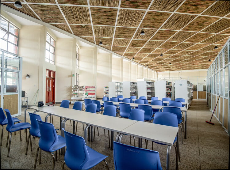 National Teachers Colleges Uganda / bkvv architects - Interior Photography, Dining room, Windows, Chair, Table
