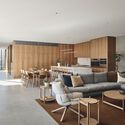 Bournian Residence / FGR Architects - Interior Photography, Living Room, Table, Sofa, Chair