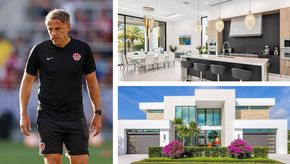 Sacked by Inter Miami, New Timbers Coach Phil Neville Lists $9.5M Florida Mansion