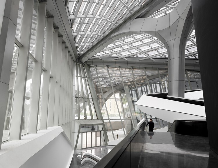 Zhuhai Jinwan Civic Art Center / Zaha Hadid Architects - Interior Photography, Windows, Beam