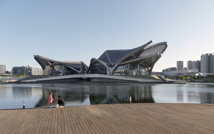 Zhuhai Jinwan Civic Art Center / Zaha Hadid Architects - Exterior Photography, Waterfront