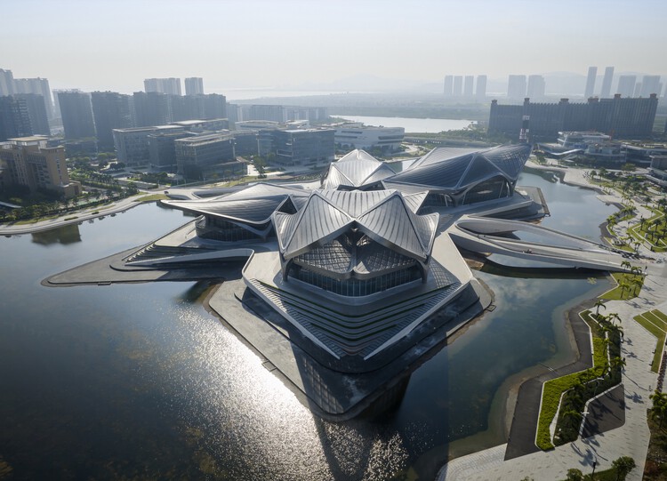 Zhuhai Jinwan Civic Art Center / Zaha Hadid Architects - Exterior Photography, Cityscape