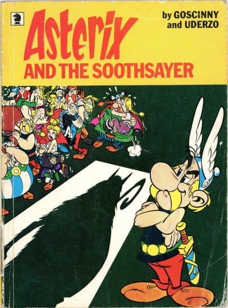 Deep cultural roots … an Asterix and the Soothsayer book, 1975.