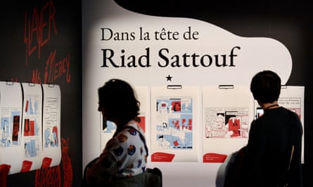 A dedicated concession for last year’s grand prix winner, Riad Sattouf.