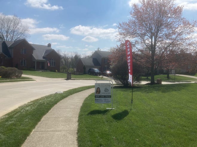 An open house Sunday in Northern Kentucky's Edgewood neighborhood drew dozens of potential buyers, according to listing agent, Missy Bricking of Keller Williams Realty