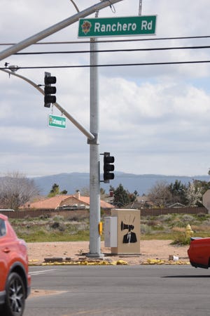 Seen on the corner of Cottonwood Avenue and Ranchero Road on Friday, March 29, 2024 in Hesperia.