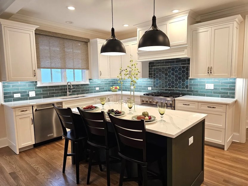 Kitchen in brand new Lake Forest home