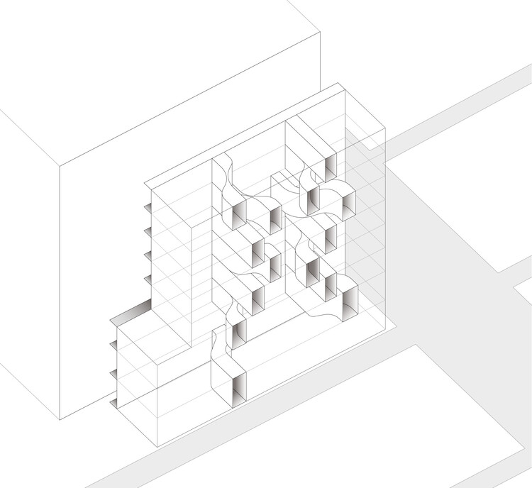 Corte Apartment Complex / Hiroyuki Ito Architects - Image 13 of 15