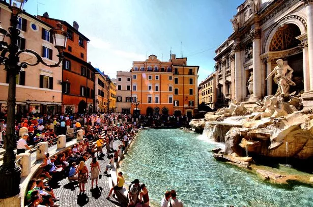 Rome's Trevi Fountain