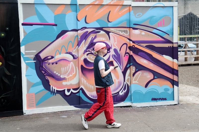 The Hit the North murals in Belfast, the city was named 19thin the world’s street art hotspots. PICTURE: MAL MCCANN