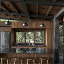 Iron Wood House / Earth Lines Architects - Interior Photography, Kitchen, Windows, Beam