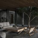 Iron Wood House / Earth Lines Architects - Interior Photography, Living Room, Table, Lighting
